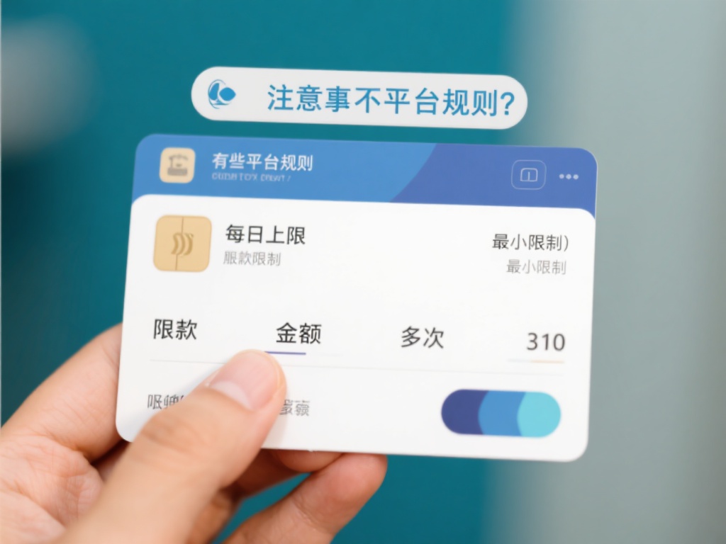 注意平台规则：有些平台对取款金额或次数有明确限制，